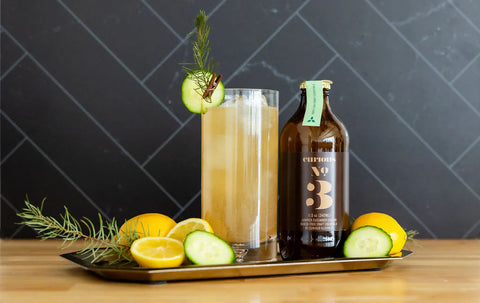 Curious Elixirs: Citrus Spruce Cocktail