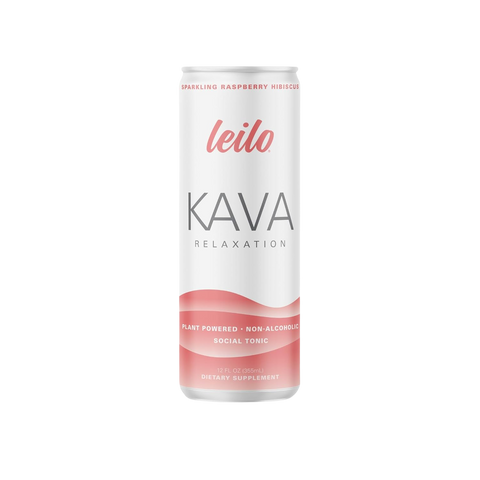 Leilo KAVA | Raspberry Hibiscus Can (Single)