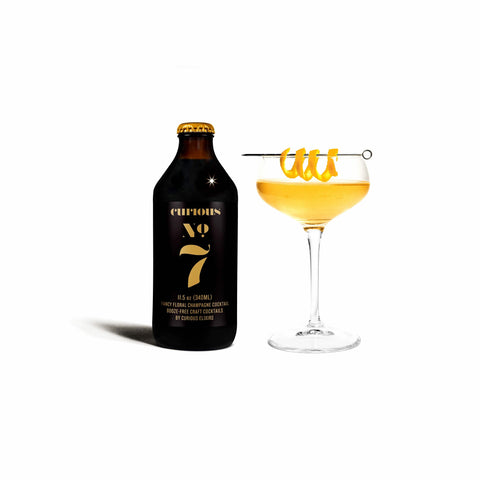 Curious No. 7 Sparkling Champagne Cocktail