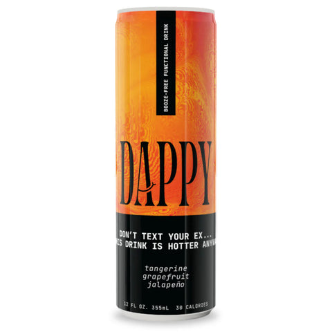 Dappy - Grapefruit, Jalapeño, Tangerine Social Seltzer