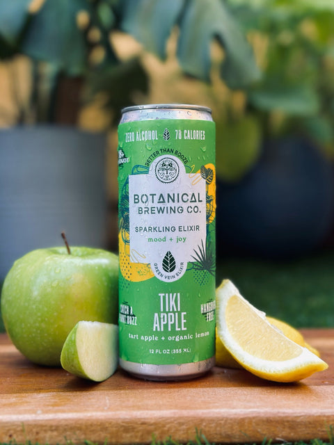 Botanical Brewing Co Green Elixir Tiki Apple